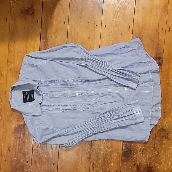 Ruffles and Buttons Shirt - Picture 1 of 4